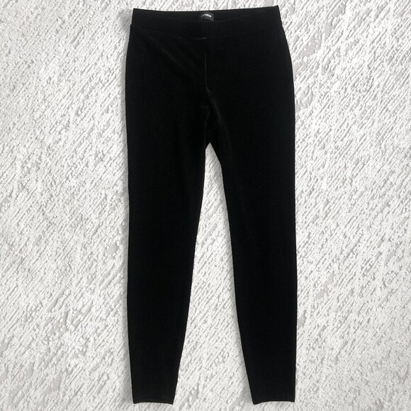 Express Mid-Rise Stretch Velvet Leggings - Picture 5 of 7
